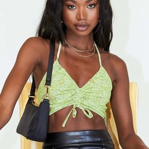 Green Ruben halter top